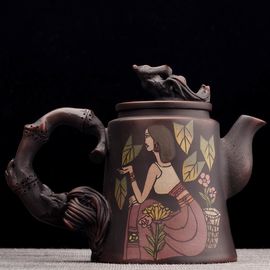 Чайник 160мл "Красавица", цзяньшуйская керамика (791312)