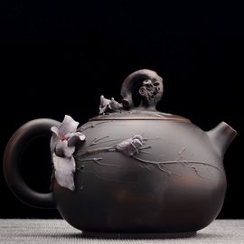 Чайник 205мл "Гунчунь - магнолия", цзяньшуйская керамика (791313)