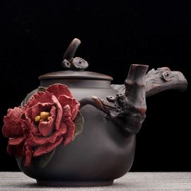 Чайник 325мл "Гунчунь - магнолия", цзяньшуйская керамика (791307)