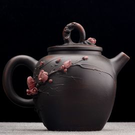 Чайник 190мл "Гунчунь - магнолия", цзяньшуйская керамика (791321)