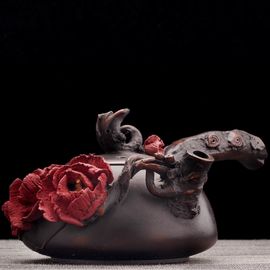 Чайник 235мл "Гунчунь - магнолия", цзяньшуйская керамика (791319)-