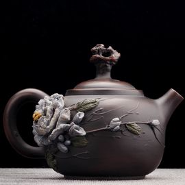 Чайник 250мл "Гунчунь - магнолия", цзяньшуйская керамика (791328)-