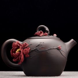 Чайник 290мл "Гунчунь - магнолия", цзяньшуйская керамика (791329)