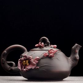 Чайник 295мл "Гунчунь - магнолия", цзяньшуйская керамика (791330)-