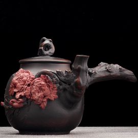 Чайник 285мл "Гунчунь - магнолия", цзяньшуйская керамика (791324)