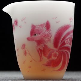 Чахай 205мл "Цзювэйху из Книги гор и морей", сушао бинчжун фарфор (55369)