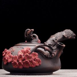 Чайник 205мл "Гунчунь - мэй хуа", цзяньшуйская керамика (791336)