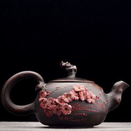 Чайник 255мл "Гунчунь - мэй хуа", цзяньшуйская керамика (791337)