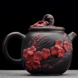 Чайник 165мл "Гунчунь - мэй хуа", цзяньшуйская керамика (791343)