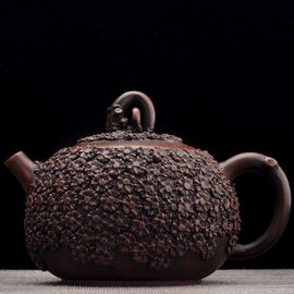 Чайник 285мл "Гунчунь - цветы", цзяньшуйская керамика (791349)