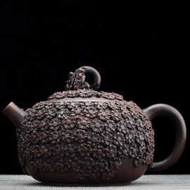 Чайник 285мл "Гунчунь - цветы", цзяньшуйская керамика (791350)