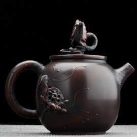 Чайник 150мл "Гунчунь - лотос", цзяньшуйская керамика (791351)