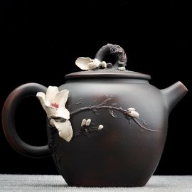 Чайник 215мл "Гунчунь - магнолия", цзяньшуйская керамика (791356)