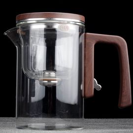 Типод 550мл, стеклянная колба, дерево (8554)