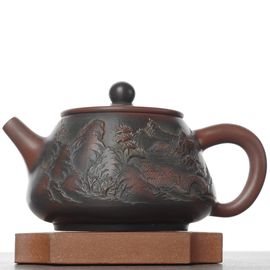 Чайник 255мл "Пейзаж", Сюй Вэйцзин, нисинтао (781106)