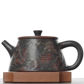 Чайник 160мл "Пейзаж", Сюй Вэйцзин, нисинтао (781114)