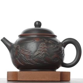 Чайник 230мл "Пейзаж", Сюй Вэйцзин, нисинтао (781122)