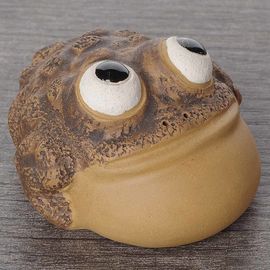 Фигурка "Жаба", исинская глина (61577)-