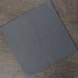 Полотенце 29,5х29,5см, серое (80656)-