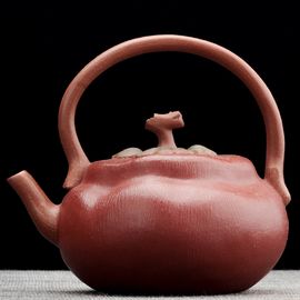 Чайник 130мл "Хурма", исинская глина (7900129)-