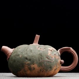 Чайник 200мл "Тыква", исинская глина (7900130)-