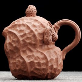 Чайник 90мл "Арахис", исинская глина (7900125)-