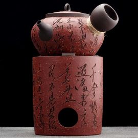 Чайник с очагом, исинская глина (7900137)-