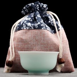 Пиала 55мл, фарфор, голубой селадон (54783)-