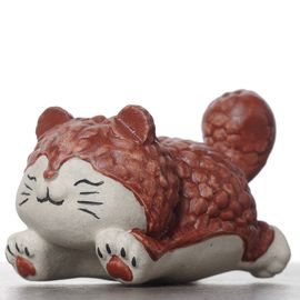 Фигурка "Котик", исинская глина (61574)-