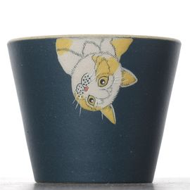 Пиала 65мл "Котик", исинская глина (54770)-