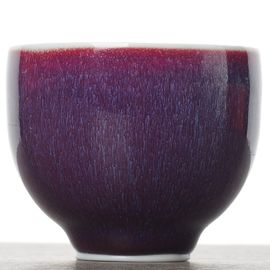 Пиала 85мл, фарфор, глазурь Цзюньяо (54727)-