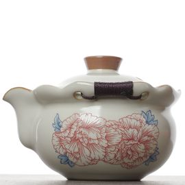 Хохин 220мл "Цветы", шелкография, керамика (500593)-