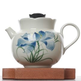 Чайник 155мл "Лотос", керамика (77427)