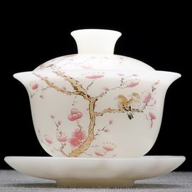 Гайвань 130мл "Мэй Хуа", сушао бинчжун фарфор (500586)-