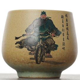 Пиала 150мл "Гуаньюй", керамика, шелкография (54699)-