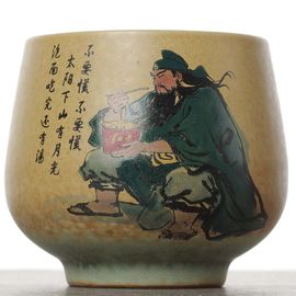 Пиала 150мл "Гуаньюй", керамика, шелкография (54698)-