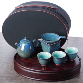 Дорожный набор "Снежные хлопья", фарфор (7515)-