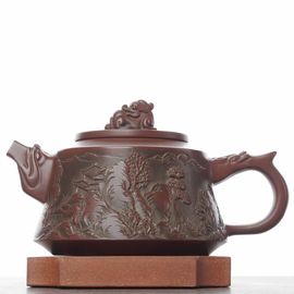 Чайник 260мл "Пейзаж", нисинтао, мастер Сюй Вэйюн (781135)