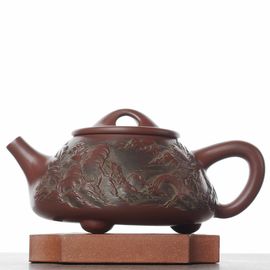 Чайник 230мл "Пейзаж", нисинтао, мастер Сюй Вэйюн (781137)