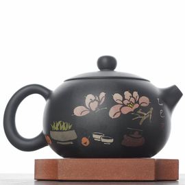 Чайник 255мл "Тябана &ndash; чайная икебана", цзяньшуйская керамика (791429)