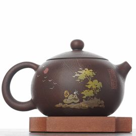 Чайник 265мл Сиши, цзяньшуйская керамика (791402)-