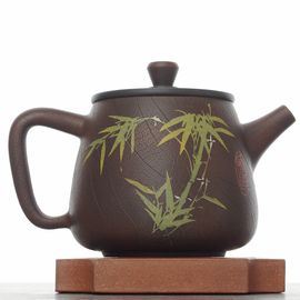 Чайник 275мл "Бамбук", цзяньшуйская керамика (791385)-