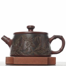Чайник 175мл "Пейзаж", нисинтао, мастер Сюй Вэйюн (781150)