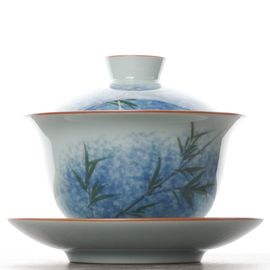 Гайвань 200мл "Бамбук", керамика, ручная роспись (500612)-