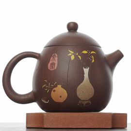 Чайник 240мл "Тябана &ndash; чайная икебана", цзяньшуйская керамика (791413)