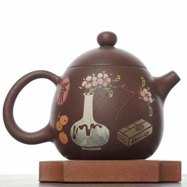 Чайник 240мл "Тябана &ndash; чайная икебана", цзяньшуйская керамика (791414)