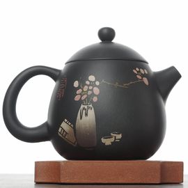 Чайник 240мл "Тябана &ndash; чайная икебана", цзяньшуйская керамика (791418)