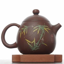 Чайник 240мл "Бамбук", цзяньшуйская керамика (791412)