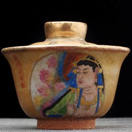 Гайвань 200мл "Бодхисаттва", керамика из Цзиндэчжэнь (404630)-