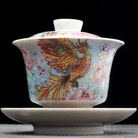 Гайвань 175мл "Феникс", фарфор из Цзиндечжень (404638)-